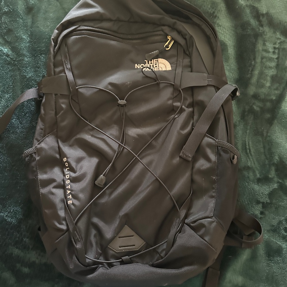 The North Face Black Backpack Durable Modern Design